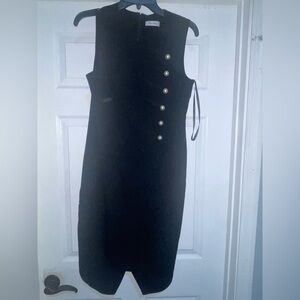 Elegant Black Sleeveless Dress